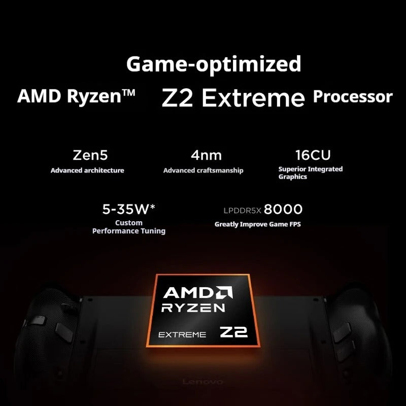 Legion Go 2 Ryzen Z2 Extreme Handheld Console (32GB/1TB, OLED 144Hz)